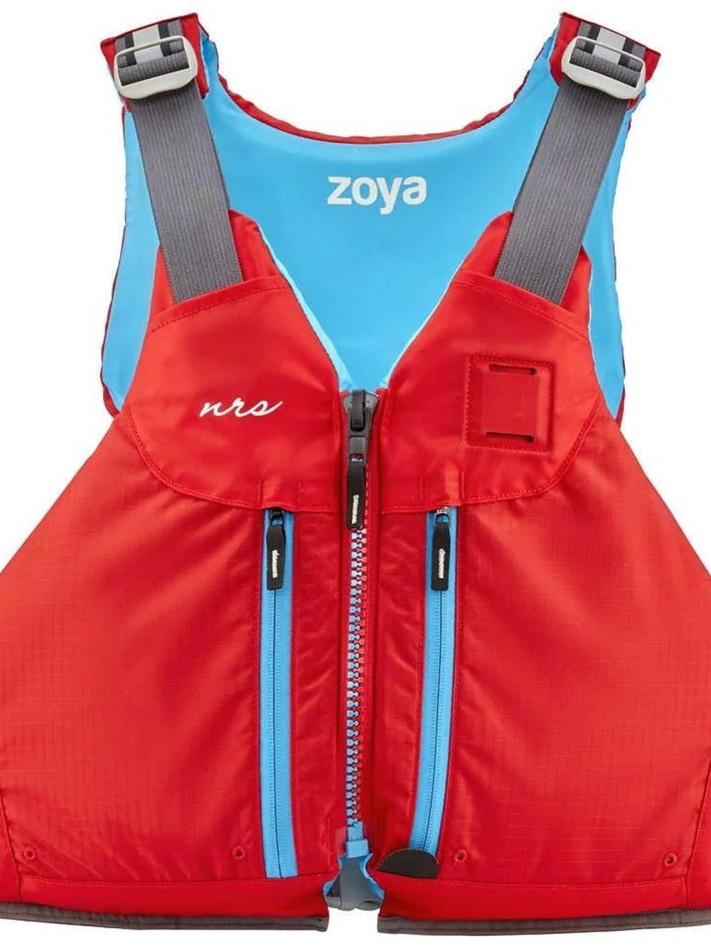 Zoya Red and Turquoise Paddling Life Jacket